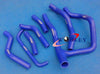 HONDA XRV750 AFRICA TWIN BLACK Silicone Radiator Hose Set (1990-2003)