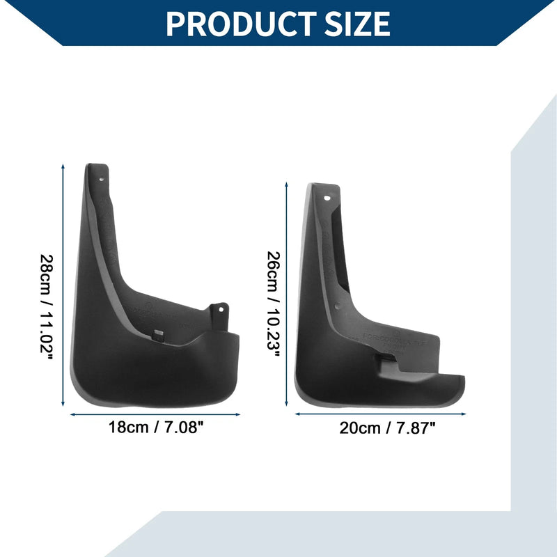 Toyota Corolla LE Mud Flaps Splash Guards 1 Set (2003-2006)