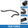 BMW 740Li (2013 - 2015) Rubber Black Radiator Hose 1 Pc