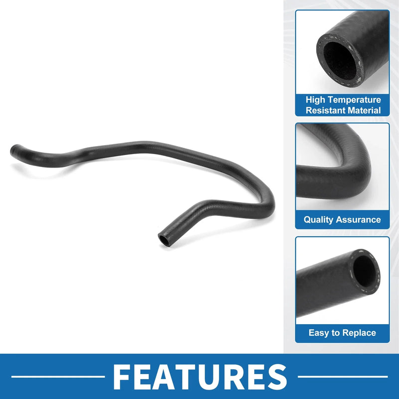 BMW 740Li (2013 - 2015) Rubber Black Radiator Hose 1 Pc