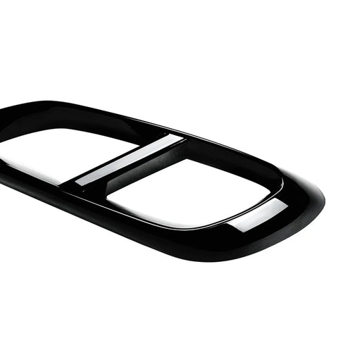 Mercedes Benz E Class W214 (2024+) Black Rear Exhaust Pipe Cover Trim