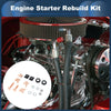 Dodge B150 Base (1991-1994) Gold Tone Engine Starter Rebuild Kit