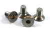 Ford KA 4 x Brake Disc Rotor Hub Retaining Screws Bolts Stainless Steel