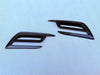 Toyota Grand Highlander Rear Bumper Fog Light Cover Trim Carbon Fiber (2024-2025)