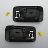 1990-1993 Honda Accord - Black Chrome Inner Door Handle Set (2 x)