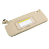 Honda Accord Beige Left Side Sun Visor (2008-2012)