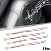 Kia Toyota Car Speaker Connector Wire Harness Adapter / 4 Pcs /