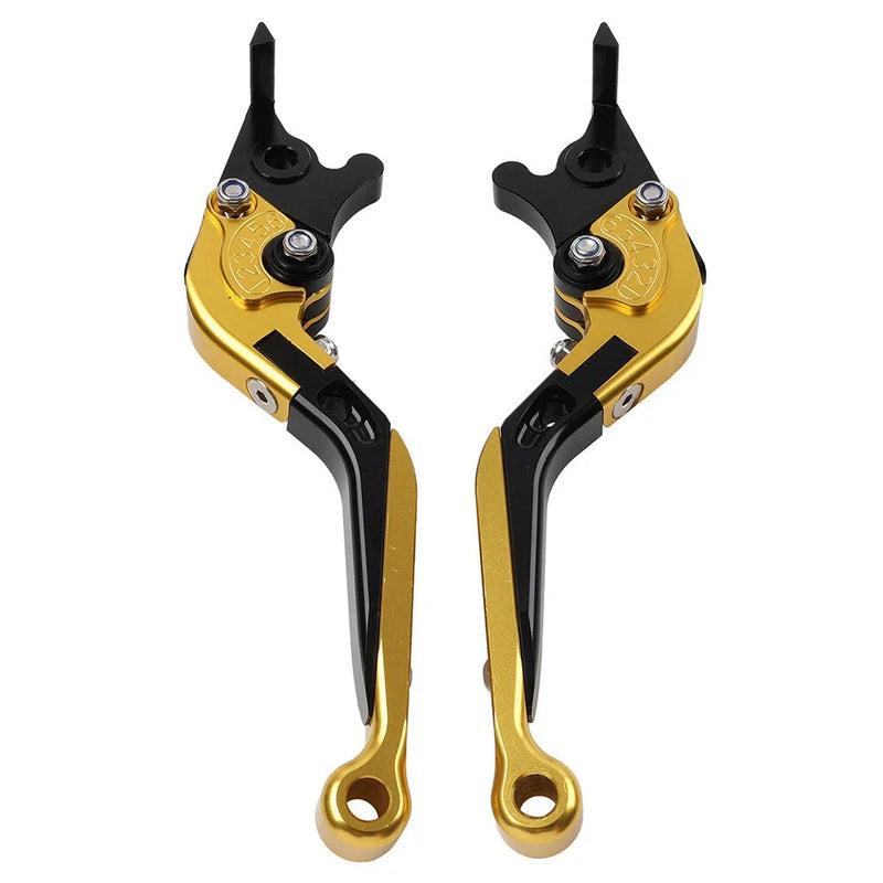 BMW R1200GS R1250GS CNC Gold Extendable Brake Clutch Levers (2013-2020)