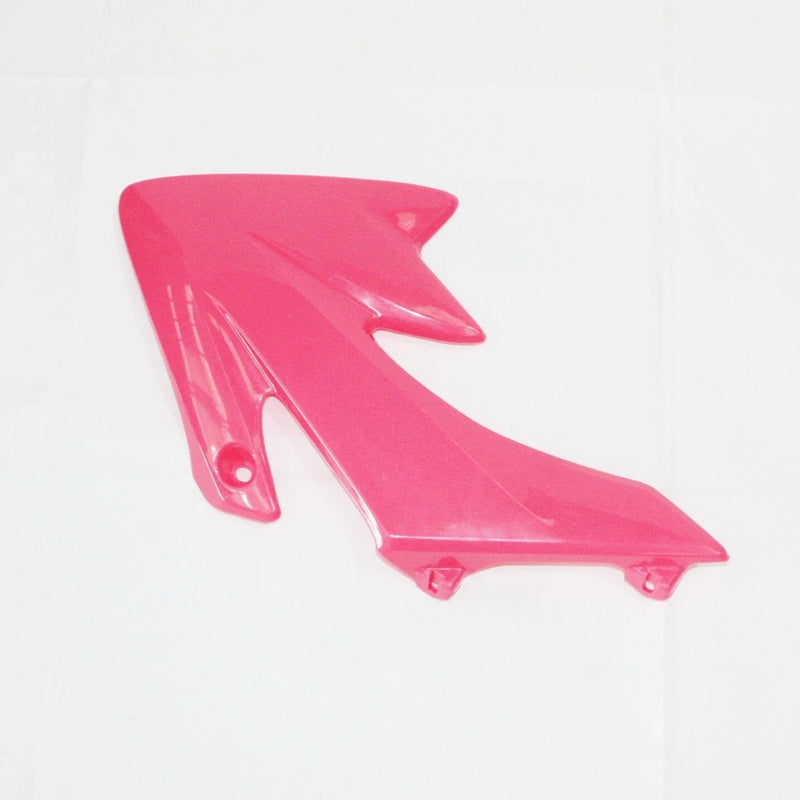 CRF50 Pink Plastic Front Right Tank Side Guard Fender (2004-2023)