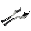 Honda CBR650R CB650F CNC Silver Extendable Brake Clutch Levers (14-23)