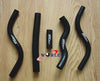 Honda CR125R CR 125 R Black Silicone Radiator Hose (1989)