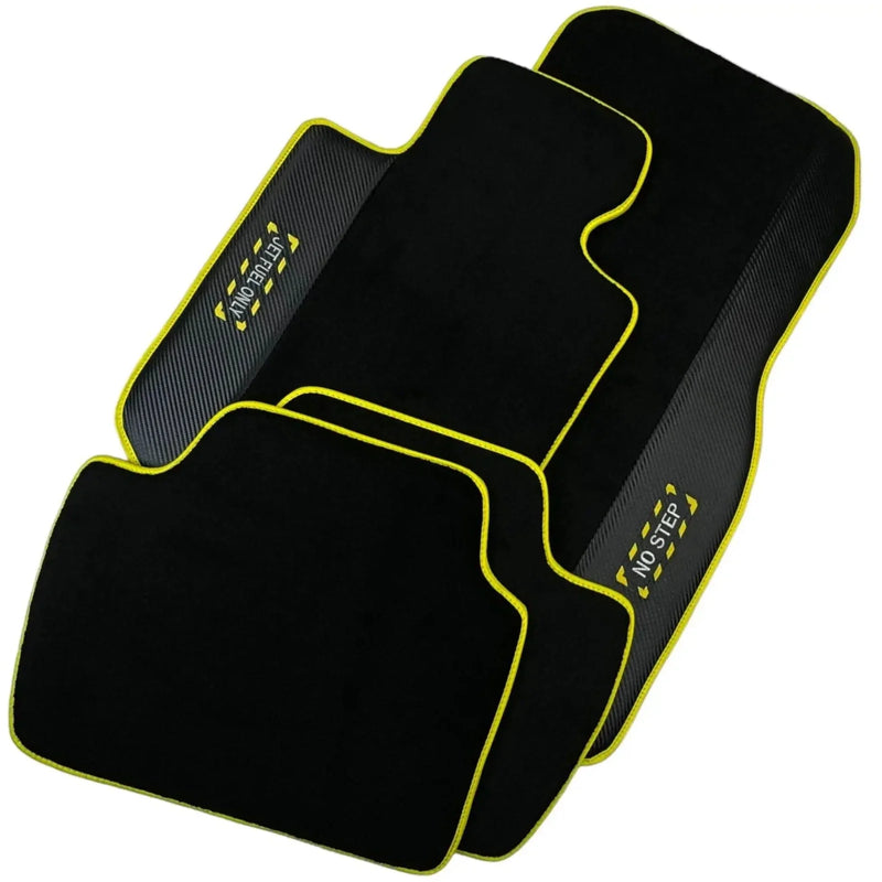 BMW 5 Series F10 Sedan (2010-2016) with Carbon Black Floor Mats