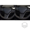 Tesla Model 3 / Y Forged Carbon Fiber Steering Wheel Frame Trim