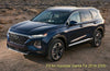 Hyundai Santa Fe 4x Fender Mud Flaps Splash Guard (2019–2021)