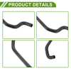 Toyota Camry 3.0L (1992-1996) Rubber Black 1 Pc Heater Hose