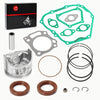 YAMAHA YDRA Golf Cart Engine Top End Rebuild Kit STD Piston Valve Gasket