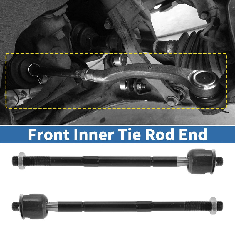Toyota Tacoma 4 Pcs Front Inner Tie Rod Ends (2005-2015)