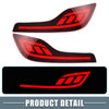 Honda CR-V 2 x Rear Bumper Reflector LED Brake Lights (2017-Present)