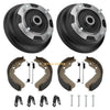 Kawasaki Mule SX KAF400 2 x Rear Brake Drums with Shoes Bolts (2017–2024)