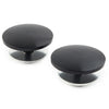 Harley Street Glide Trike FLHXXX Black Inner Fairing Mirror Plugs (2010-2023)