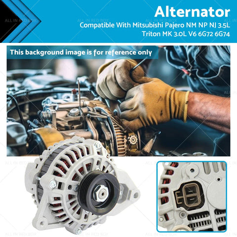 Mitsubishi Triton Pajero V6 3.0L 3.5L Alternator (2000-2006)