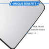 GMC Sierra 1500 Heated Left Driver Side Upper Mirror Glass Replacement