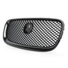 Jaguar XF XFR Gloss Black ABS Front Upper Grille Mesh (2012-2014)