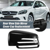 Mercedes Benz A Class B Class C Class Left Mirror Cover Cap Gloss Black