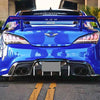 Real Carbon Fiber Rear Bumper Lip Diffuser Fit Hyundai Genesis Coupe 2009-2016