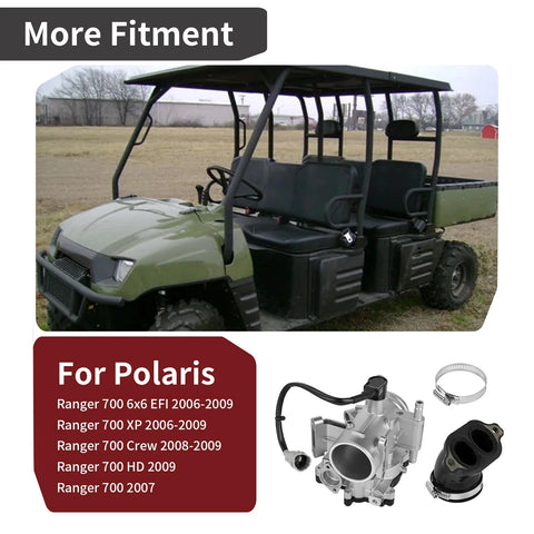 Polaris Ranger 700 EFI Throttle Body & Adapter (2006–2009)
