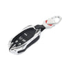 Jeep Grand Cherokee Silver 5-Button Smart Key Fob Shell Cover (2014-2023)