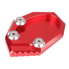 Kawasaki VERSYS 650 KLX250 (2010-2014) Red Kickstand Pad