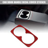 Ford Mustang Mach E (2021-2023) Red Water Drink Cup Holders Frame Trim