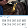 Ford Fiesta Focus Ranger 20 x M12x1.5mm Wheel Lug Nuts 30mm