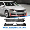 Chevrolet Impala Chrome Silver Tone 1 Set Front Lower Bumper Grille