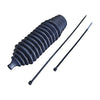 Multiple Vehicles x2 Power Steering Rack End Boots Universal High Stretch Rubber