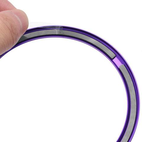 Chevrolet Camaro (2016-2020) Purple 4 x AC Outer Vent Rings Trim Covers