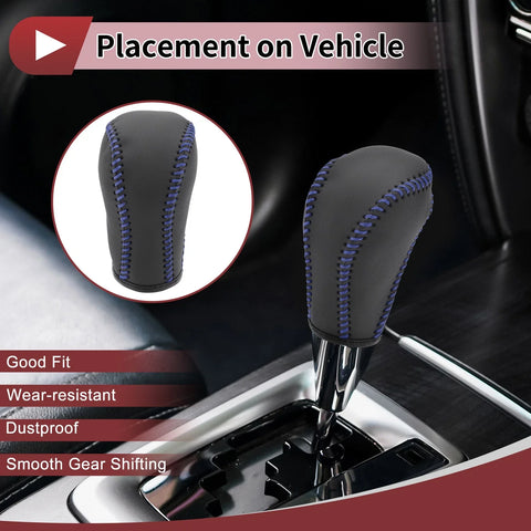 Mazda CX-5 (2013-2014) Black Blue Car Gear Shift Knob Cover