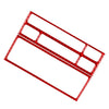 BMW 3 Series Carbon Fiber Red Console Radio CD Panel Cover Trim (1991-1999)