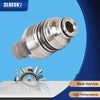 Bobcat 46mm Male Hydraulic Flat Face Quick Coupler
