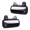 Front Outer Door Handle Chrome L+R Fits Toyota Hilux Tiger LN147 UTE 1998-04 D06