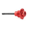 Honda CRF450R Red Billet Oil Dipstick Plug (2009-2016)