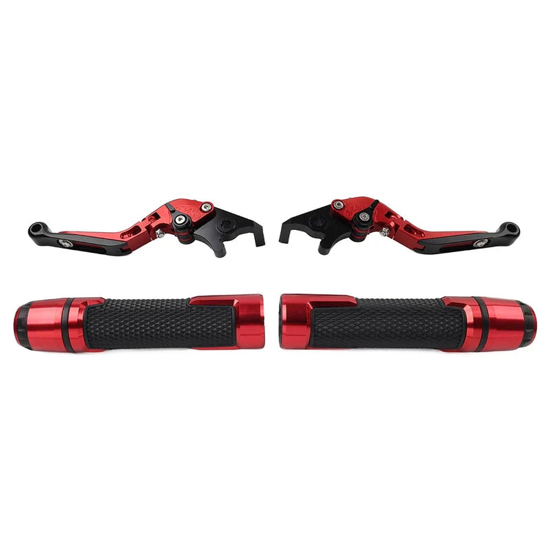 BMW C650GT C600 Folding Extendable Brake Clutch Levers & Handlebar Grips (2012-2018)