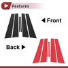 Toyota Crown Carbon Fiber Door Pillar Window Trim