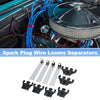 Chevy & Ford Black Spark Plug Separators 7/8/9mm Engine