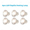 Chicken Pet Reptile Heating Lamp 6 x UVA+UVB Heat Emitter Bulbs