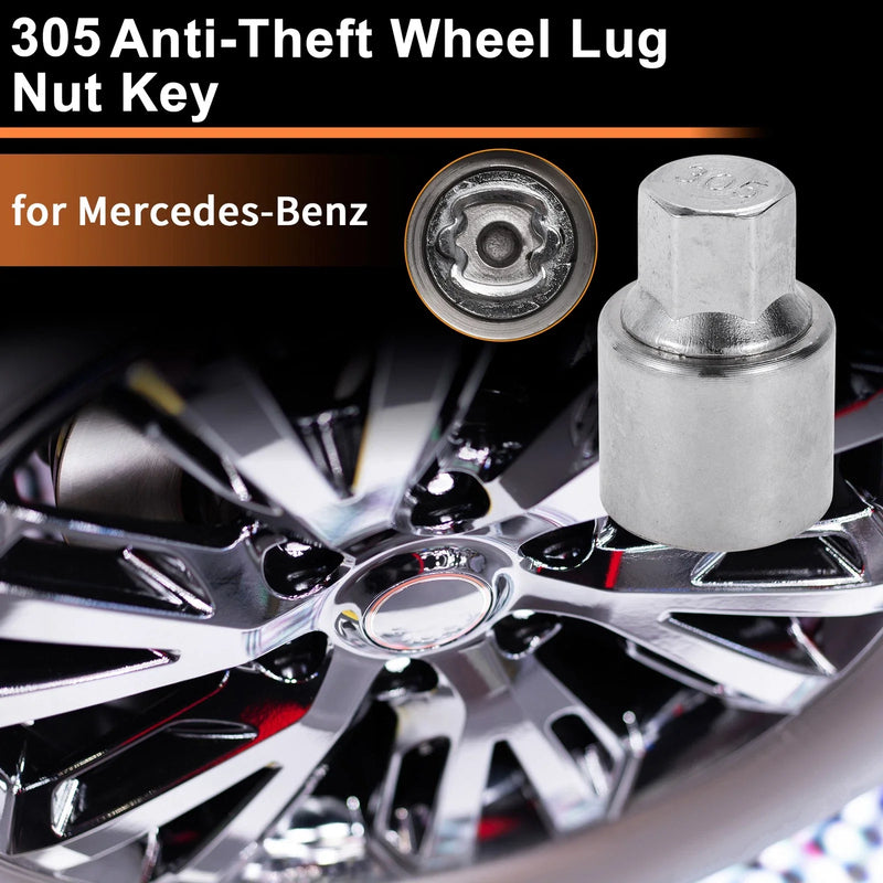 Mercedes-Benz (2010-2023) - Locking Nut Key Tool 305 Wheel Lock Lug Nut