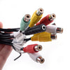 Universal Car Radio 20Pin Car Stereo RCA Output Aux-in Adapter Cable