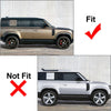 Land Rover Defender 90 110 Black Rear Wheel Arch Molding (2020-2023)