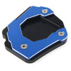 BMW F800 GS / ADV CNC Blue Kickstand Foot Extension Pad (2015-2017)